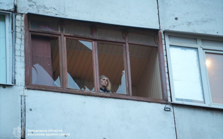 35 людей поранені унаслідок ворожих ударів по Запоріжжі та району