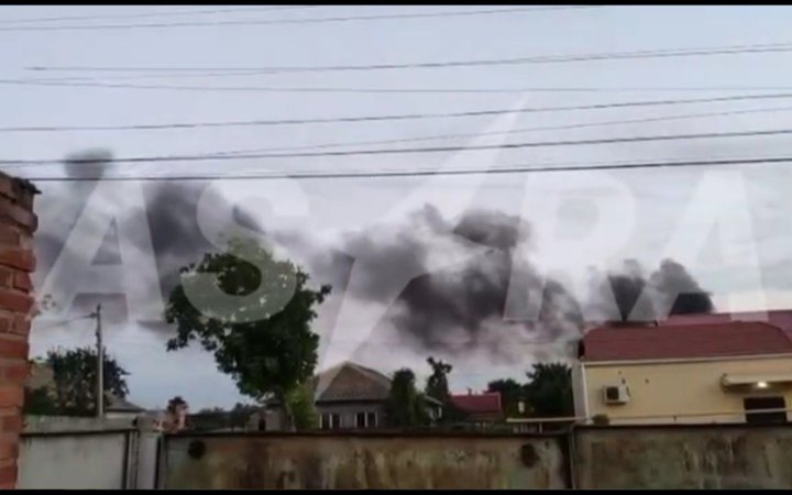 У РФ поскаржилися, що через дронову атаку пошкоджені два судна у Краснодарському краї