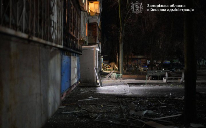 Росіяни атакували Запоріжжя, пошкоджено житловий будинок (оновлено)