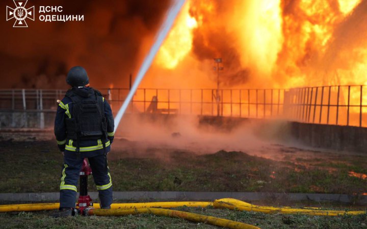 Росіяни атакують Одесу, частина міста без електропостачання