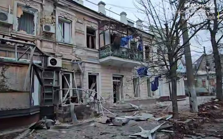 Російські окупанти знову атакували критичні і соціальну інфраструктуру Херсонщини