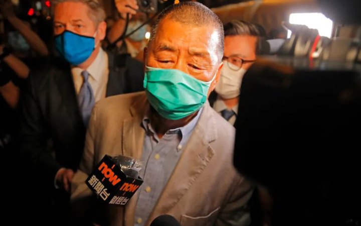 Медіамагната Джиммі Лая засудили до 20 років ув’язнення