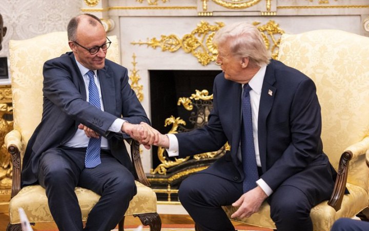 Мерц на зустрічі з Трампом: Ми всі хочемо, щоб ця війна закінчилася якомога швидше, але Україна має зберегти свою територію