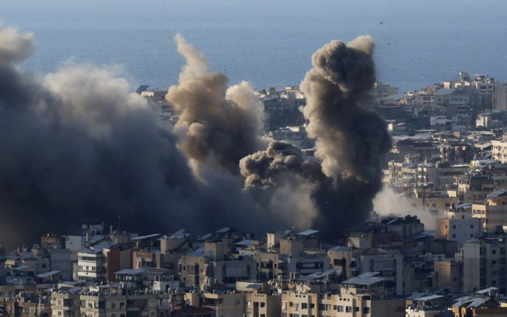 Ізраїль заявив про ураження 10 об’єктів “Хезболли” в Бейруті за 30 хвилин