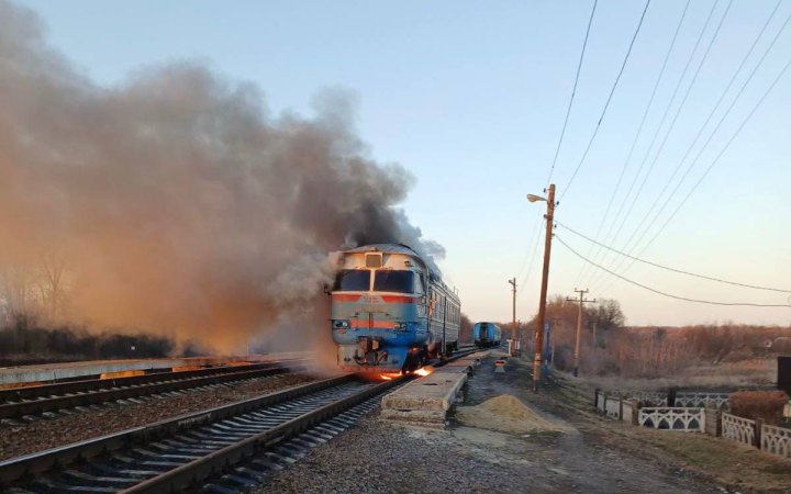 На Сумщині російський дрон атакував пасажирський потяг