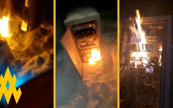 Партизани “АТЕШ” спалили три російські вежі РЕБ під Новгородом