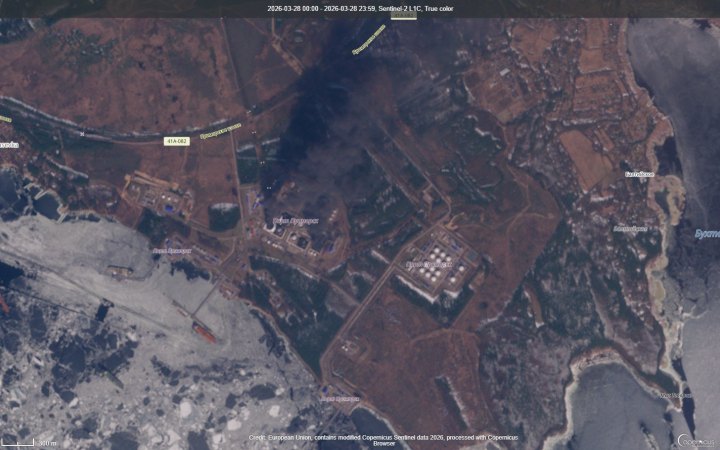 Росіяни заявили про повторну атаку на порт “Усть-Луга”