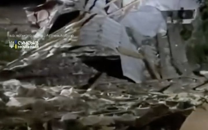 Росія атакувала Суми КАБами серед ночі