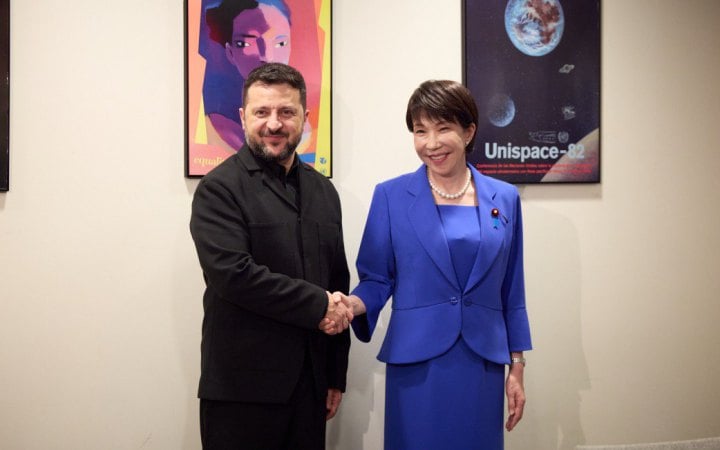 Зеленський у Нью-Йорку зустрівся з прем’єр-міністеркою Японії