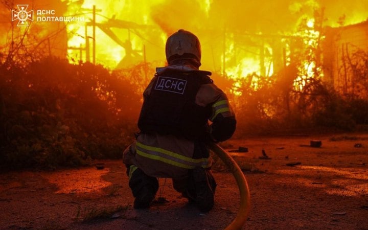 На Полтавщині російські дрони атакували промислові підприємства (доповнено)