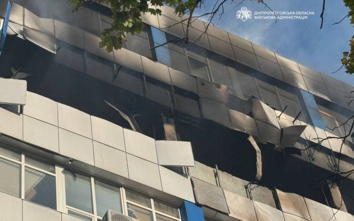 Росіяни вдарили по центру Дніпра