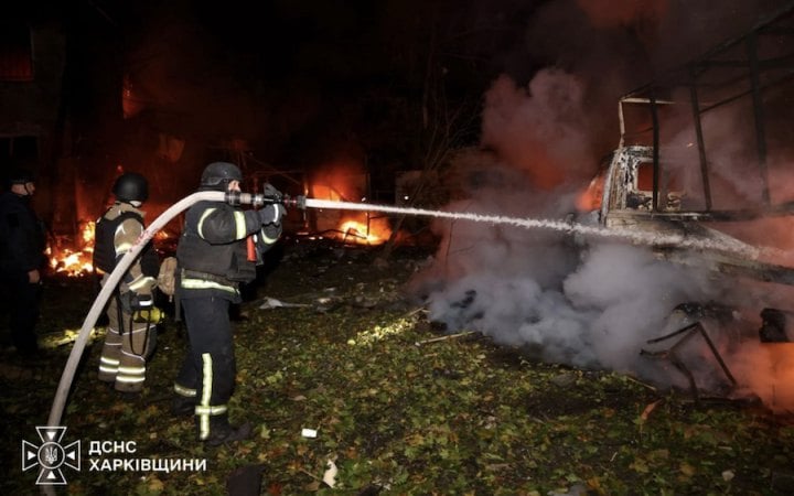 Російська “Бандероль” атакувала вночі Харків. Є потерпілі (оновлено)