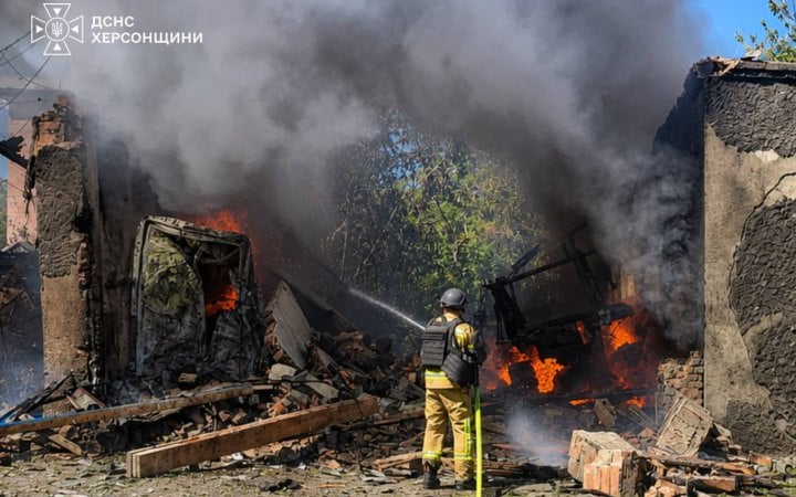 На Херсонщині через російські обстріли загинули двоє людей, ще дев’ятеро поранені
